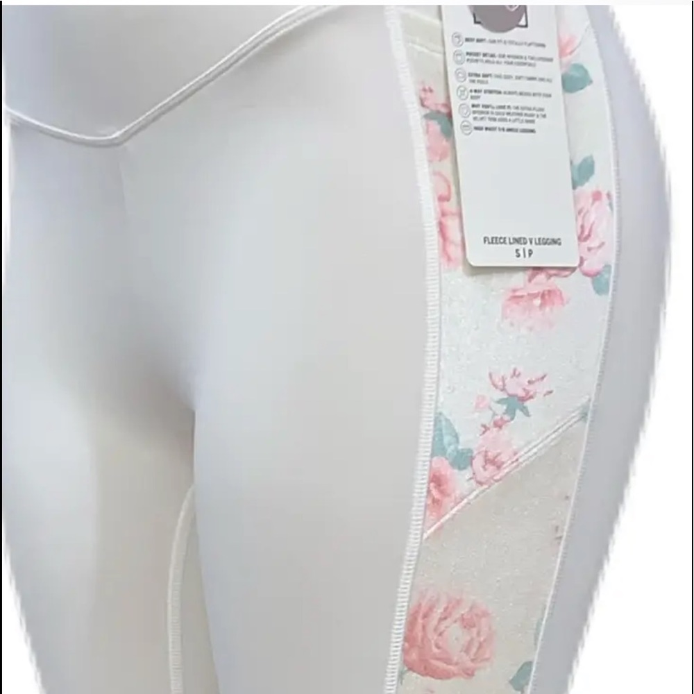 COPY - Victorias Secret PINK Cozy Lined Sport High Waist Legging Large White New